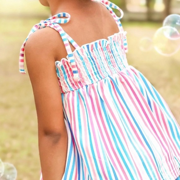 Bubblegum Stripes Tunic Set - Picture 4 of 9